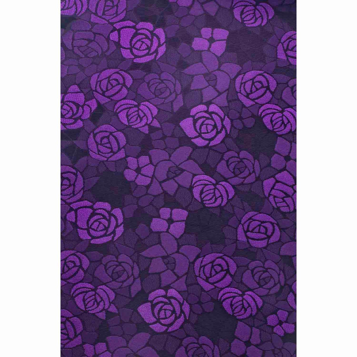 ステンドグラス ローズ(バイオレット)