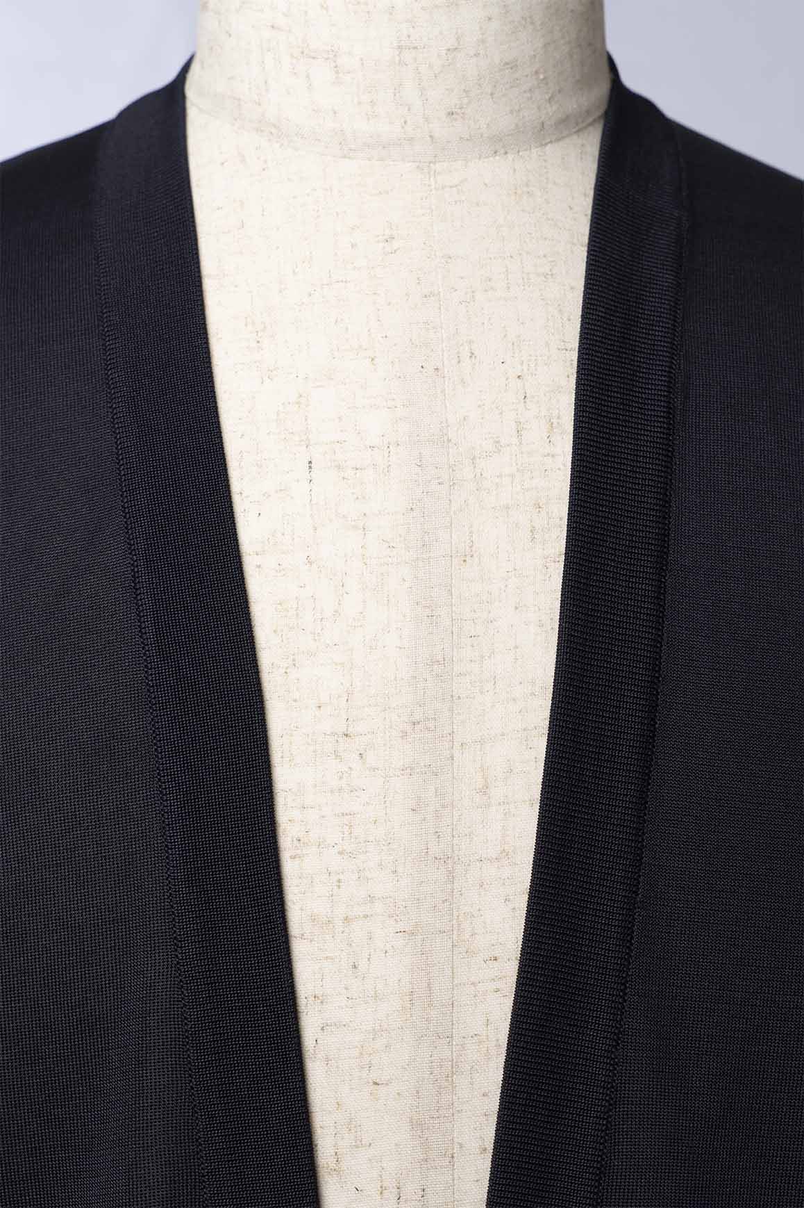 ラップカーディガン